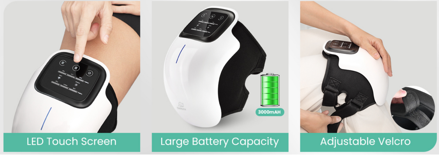 Heated Knee Massager – Relaxation & Comfort Device